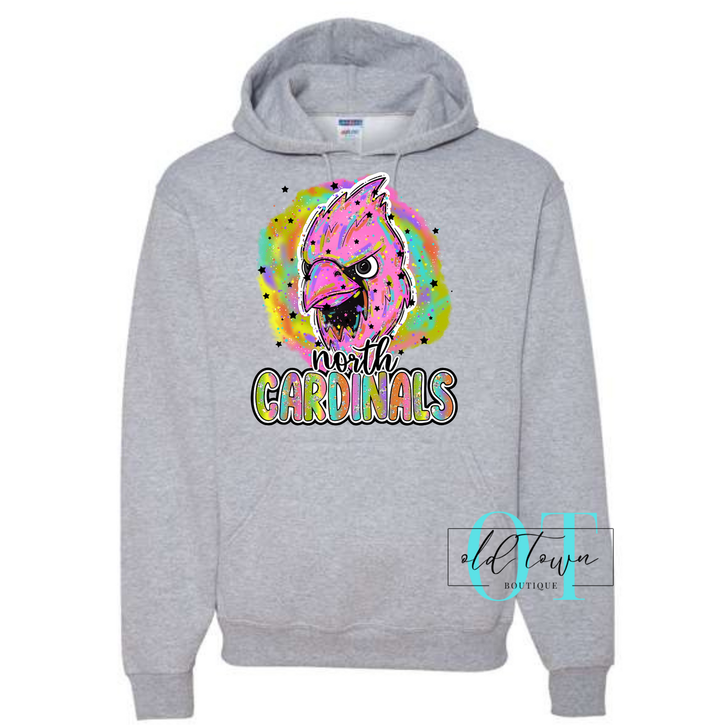 North Cardinals Spirit Hoodie Wild Retro