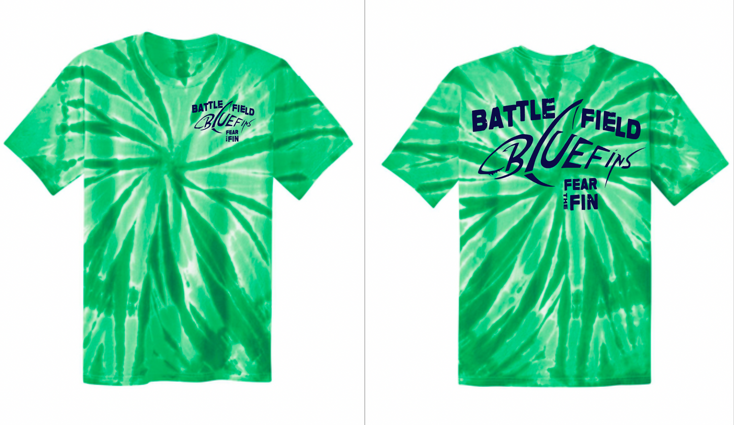 Battlefield Swim short Sleeve Tie dye Tees