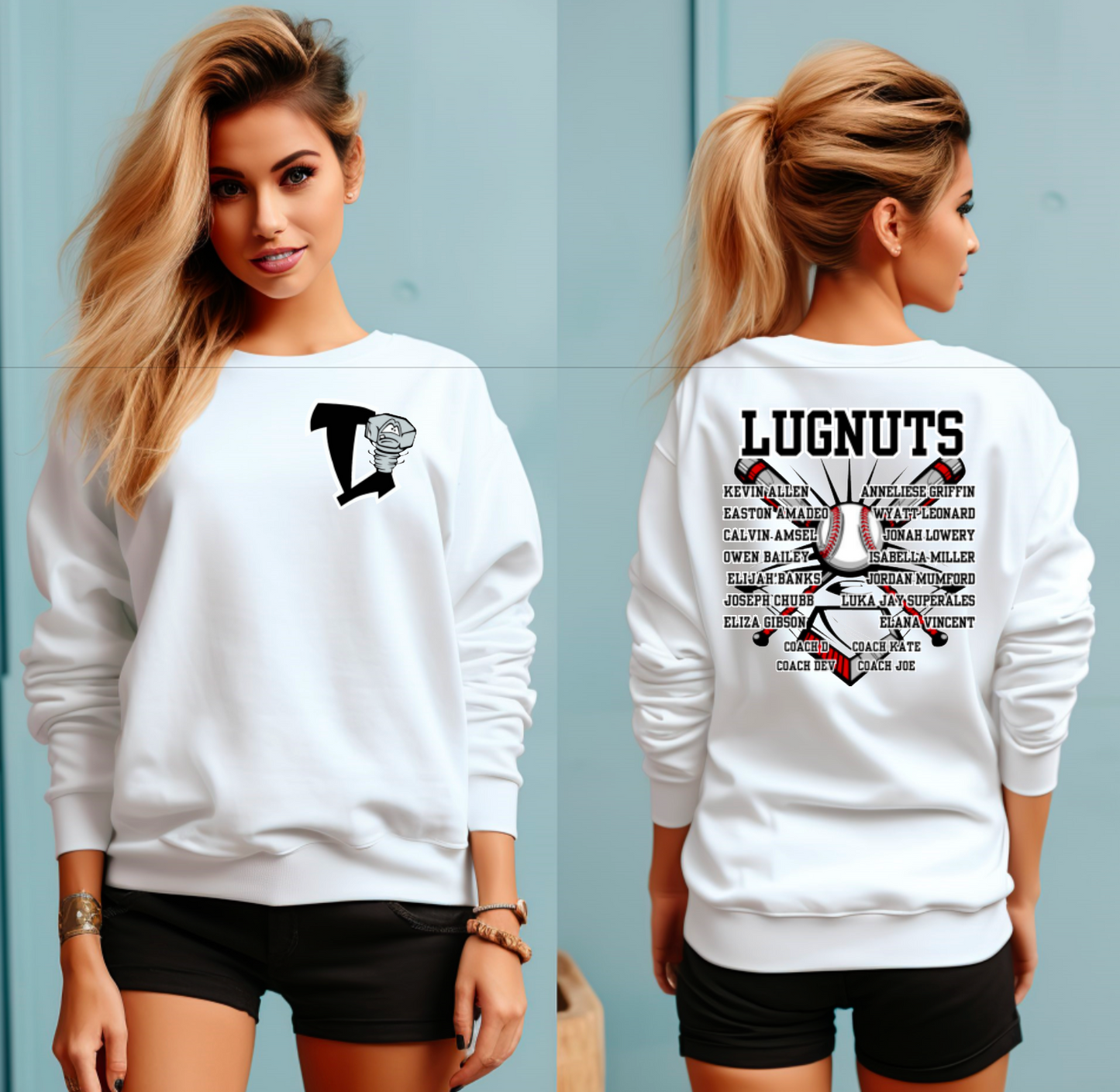 Lugnuts Team Crewneck