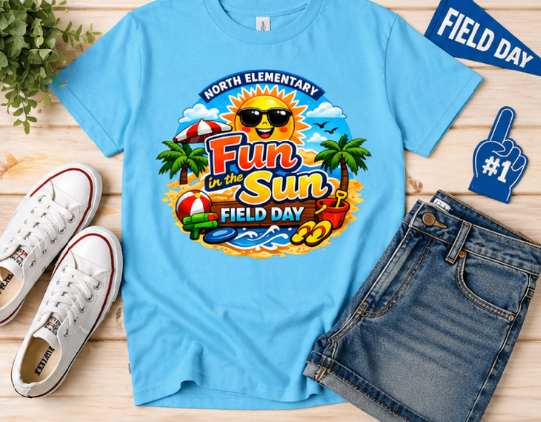 North Elementary 2026 Field Day Tee