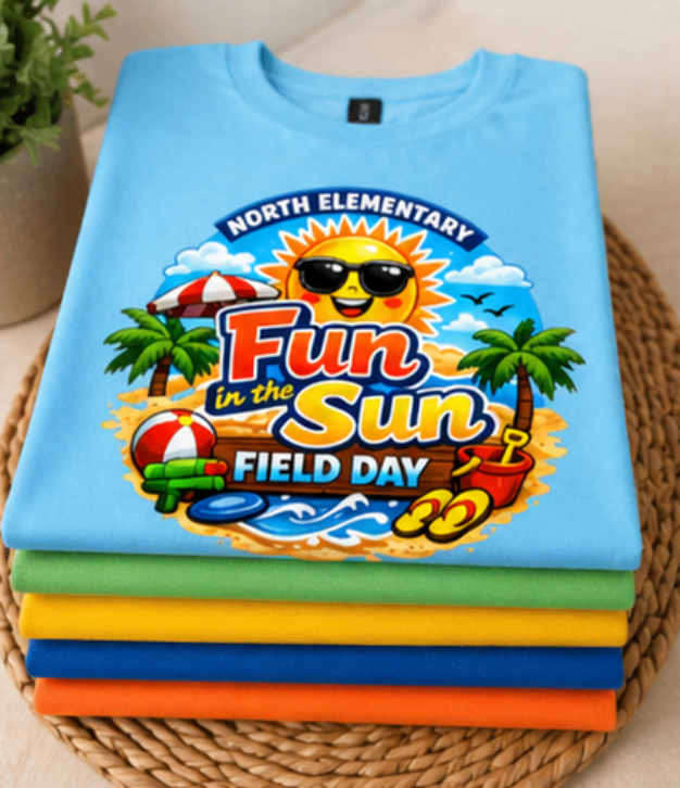 North Elementary 2026 Field Day Tee